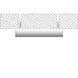 Installation led strips alluminium profile LLP-AN06-20-S2