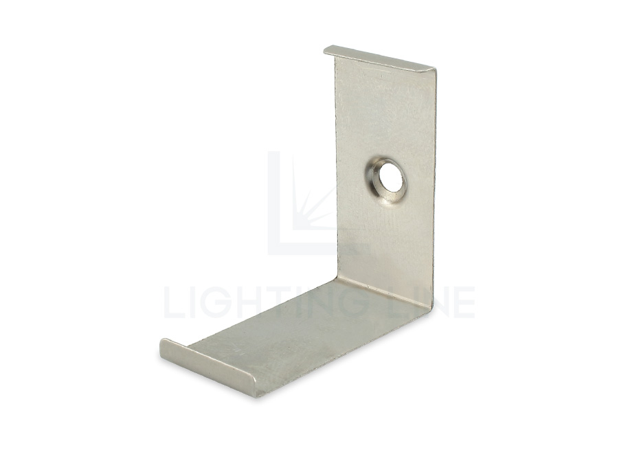 Mounting clip for corner AN04-09 and AN05-09 aluminium profile LLM-ES06-M