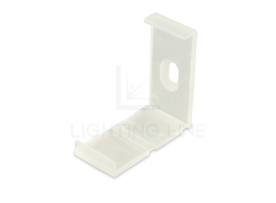 Plastic mounting bracket for AN04-09 and AN05-09 corner profile LLM-ES06-P