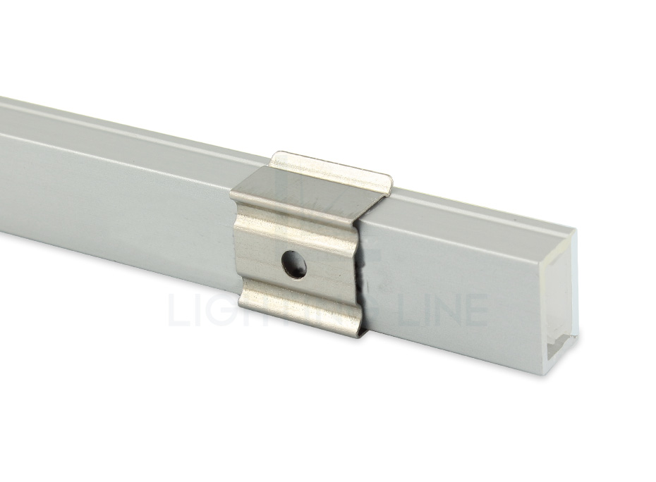 Clip de fixation en métal pour profilé en aluminium SL12-16 LLM-ES09-M