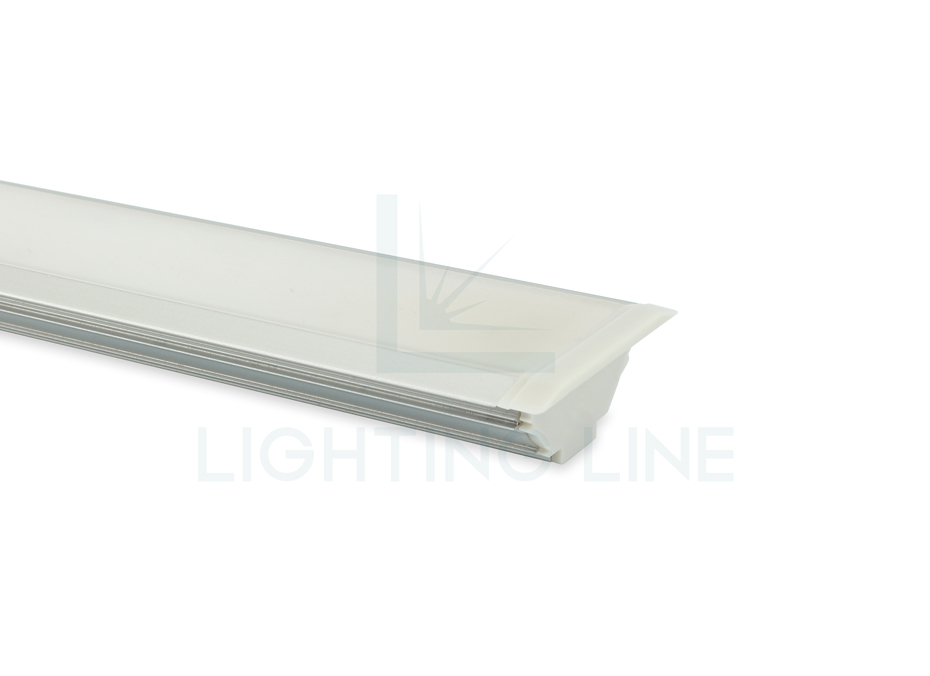 Led strips alluminium profile LLE-RE03-GP-N