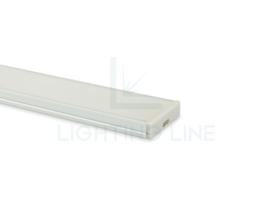 Led strips alluminium profile LLE-SL07-GP-W