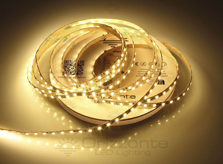 Striscia led 2835 12V IP20 2700K 3step 120led/m
