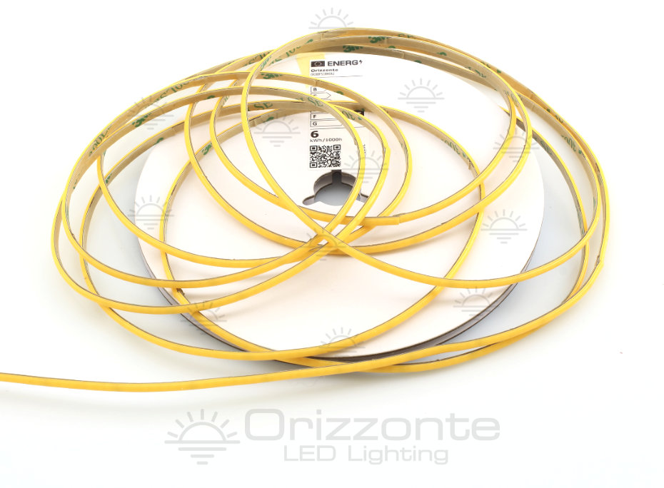 Striscia led COB 12V IP20 3000K 384led/m F52-300-384OR1-W3