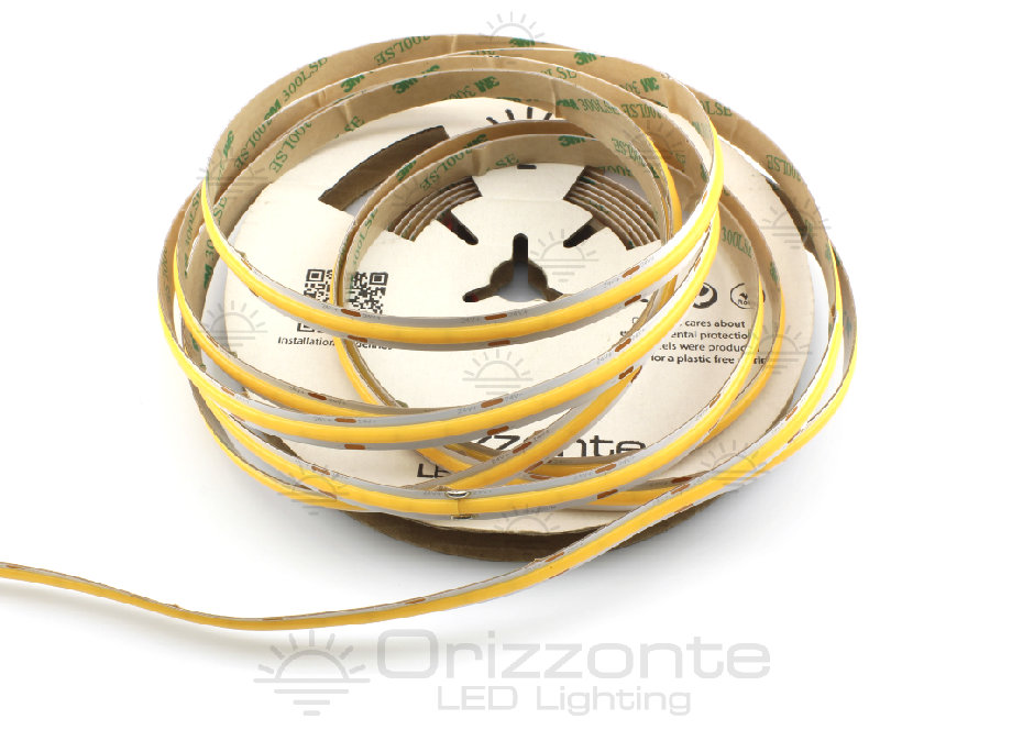 Tira de led COB 24V IP20 3000K 384led/m F52-300-384OR2-W10