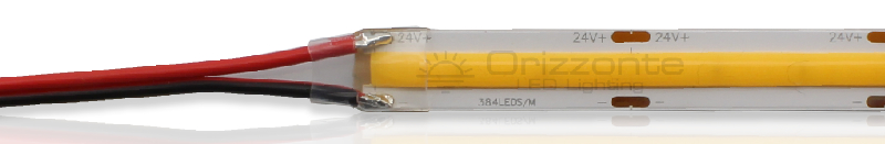 Tira de led COB 24V IP20 3000K 384led/m F52-300-384OR2-W10