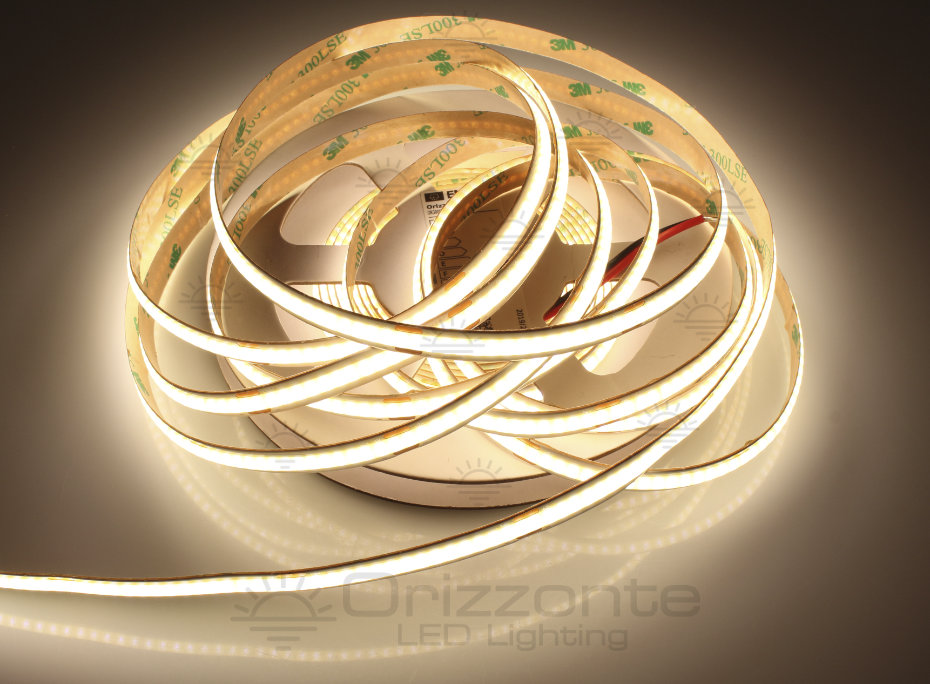 Striscia led COB 24V IP20 3000K 320led/m FA2-300-320OR2-S1