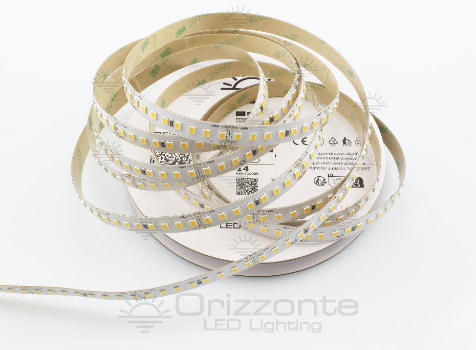 Led strip 2835 24V IP20 3000K 3step 160led/m