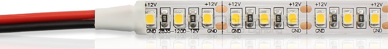 Ruban led 2835 12V IP20 3500K 3step 120led/m