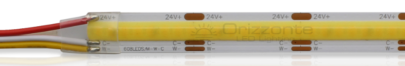 Striscia led COB 24V IP20 2700-6500K 312+312led/m F52-CCT-624OR2-W10 Striscia led COB 24V IP20 2700-6500K 312+312led/m F52-CCT-624OR2-W10