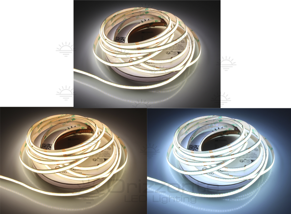 LED-Streifen COB 24V IP20 2700-6500K 304+304led/m F52-CCT-608OR2-W8 LED-Streifen COB 24V IP20 2700-6500K 304+304led/m F52-CCT-608OR2-W8