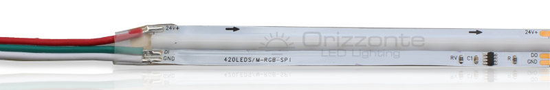 Striscia led COB 24V IP20 RGB 720led/m F52-CoRGB-420OR2 Striscia led COB 24V IP20 RGB 720led/m F52-CoRGB-420OR2