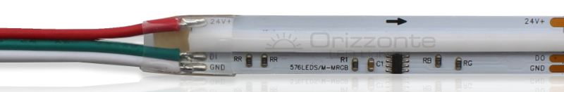 Striscia led COB 24V IP20 RGB 576led/m F52-CoRGB-576OR2 Striscia led COB 24V IP20 RGB 576led/m F52-CoRGB-576OR2