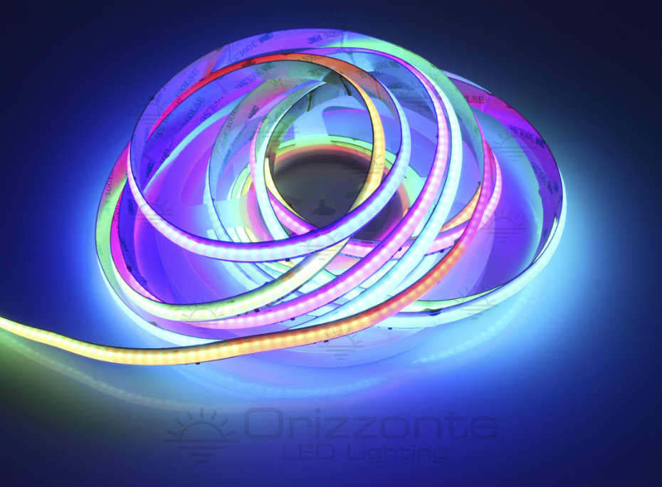 LED-Streifen COB 24V IP20 RGB 720led/m F52-CoRGB-720OR2-W12