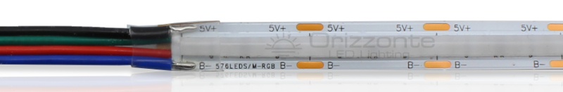 LED-Streifen COB 5V IP20 RGB 576led/m F52-RGB-576OR0