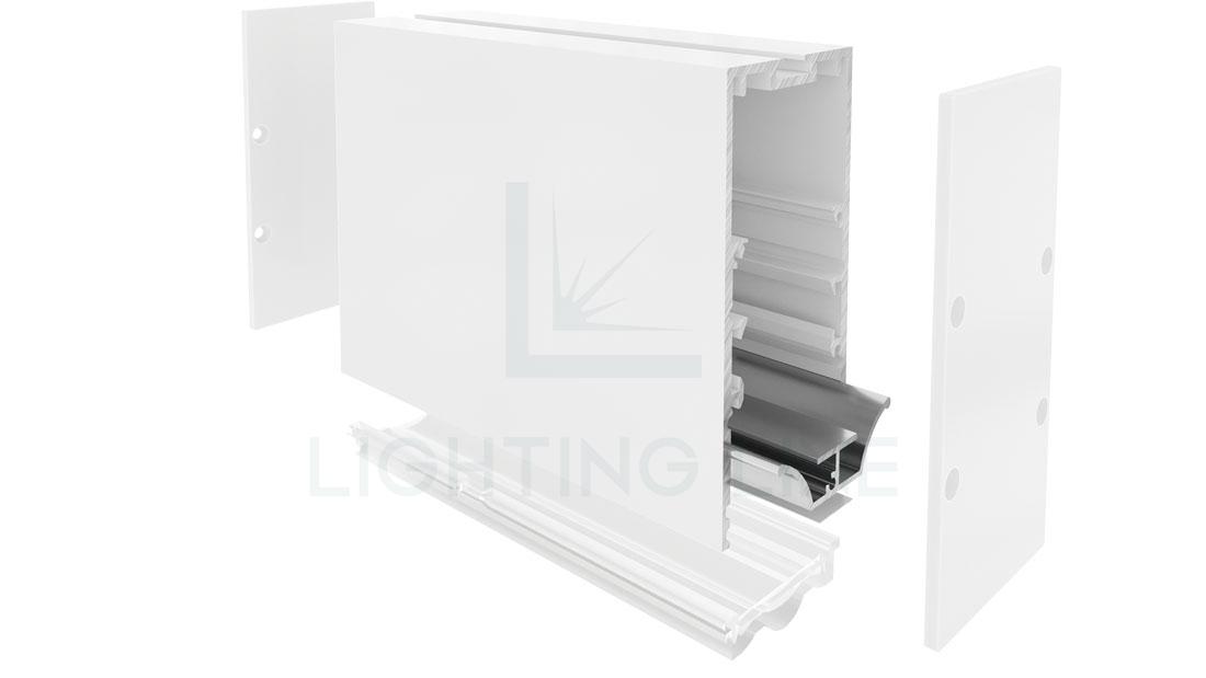 Led strips alluminium profile LLP-CL01-06