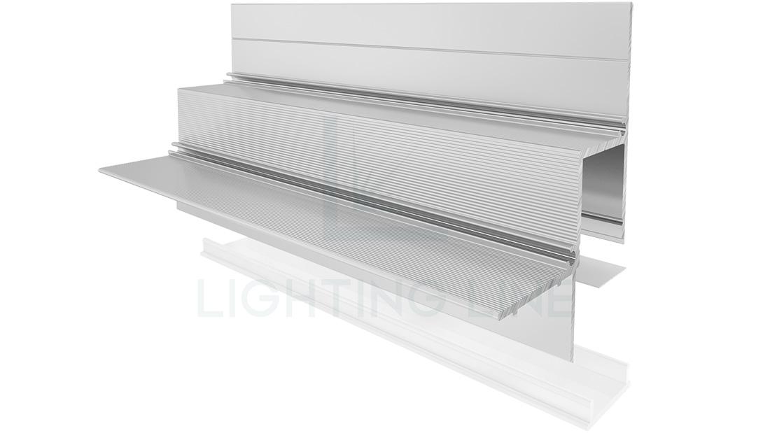 Led strips alluminium profile LLP-DW01-03