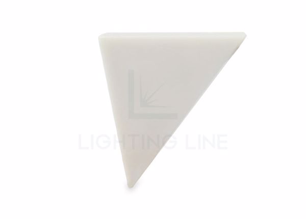 Picture of Left end cap for wall aluminium profile LLP-WL02-03-S2