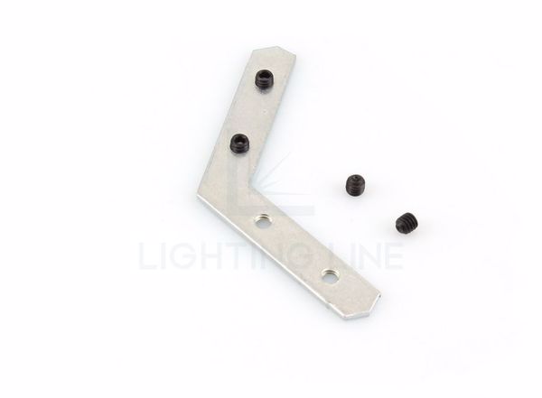 Picture of Metal horizontal mounting bracket to join profiles at 120°