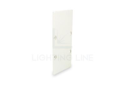 Picture of White aluminium end cap for CL01-06 profile