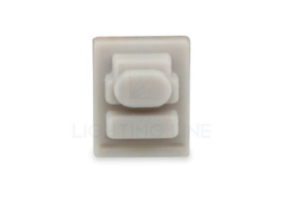 Picture of Grey silicone end cap for SL03-02, SL13-02 and RE09-02 aluminium profile