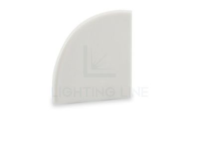 Picture of Grey round cap for angular (AN04-09 and AN05-09) aluminium profile
