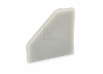 Picture of Grey end cap for 19mm corner aluminium profile