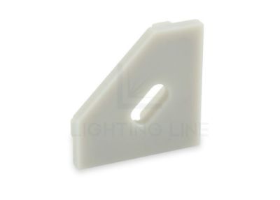 Picture of Cap for angular (empty) aluminium profile AN01-03 with hole for power cable