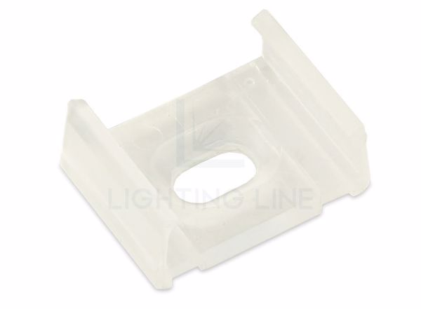 Picture of Plastic mounting bracket for 15mm aluminium profile and compatible aluminium profiles