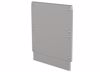 Picture of Aluminium end cap for 50x49mm plasterboard aluminium profile