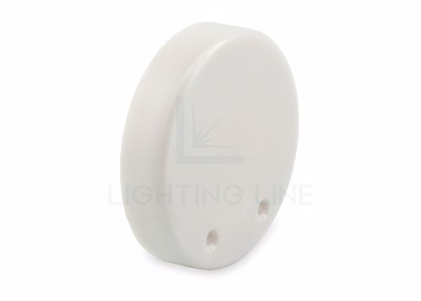 Picture of Grey plastic end cap for 30mm round profile