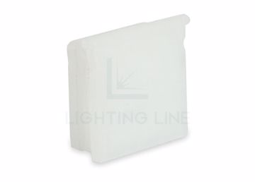Picture of White silicone end cap for high waterproof diffuser LLD-13-WM3