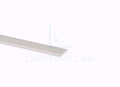 Picture of 12,3x1,2mm Flat aluminium bar for waterproof floor aluminium profile for 12mm tile, 3 meters