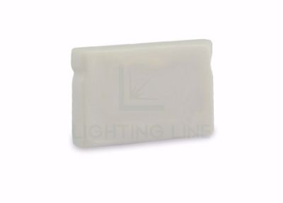 Picture of Grey plastic end cap for profile SL12-16