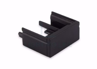 Picture of Black furniture end cap for aluminium profile SL08-03
