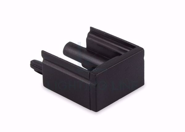 Picture of Black furniture end cap for LLP-SL12-16-XX aluminium profile