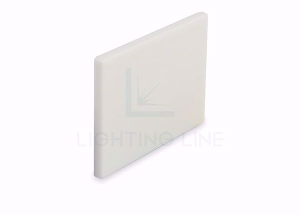 Picture of White cap for 26x36mmaluminium profile