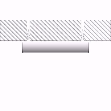 Picture of 10mm corner aluminium profile, 2 meters