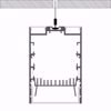 Picture of 50x75mm suspended aluminium profile, 2 meters