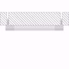 Picture of White furniture end cap for LLP-SL12-16-XX aluminium profile