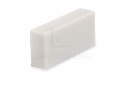 Picture of White plastic end cap for high diffuser LLD-06