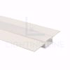 Picture of 57x10mm white aluminium profile for drywall