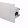 Picture of 70x31mm aluminium profile with dual light emission for wall mounting