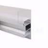 Picture of 70x31mm aluminium profile with dual light emission for wall mounting