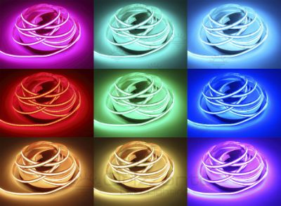 Picture of COB LED strip 5m RGB 840leds/m 24V 15W/m