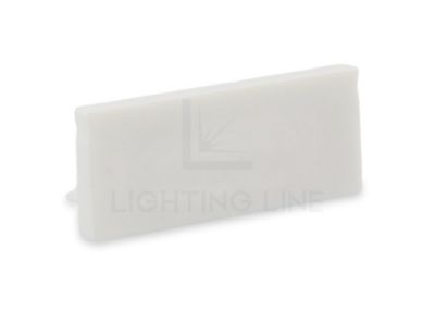Immagine di Tappino bianco per profilo in alluminio SL17-03