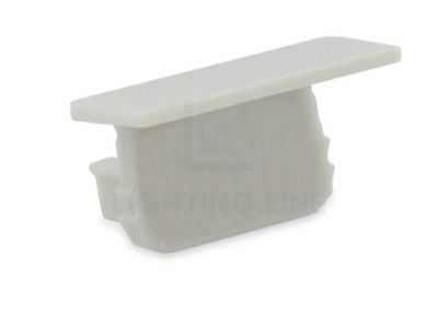 Bild von Graue Endkappe für RE14-23 Aluminiumeinbauprofil