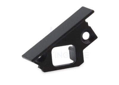 Picture of Black right end cap for recessed RE13-23 aluminium profile