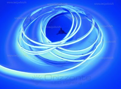 Image de Ruban led COB bleu 10m 480leds/m 24V 12W/m