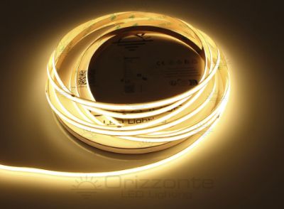 Bild von COB LED-Streifen 10m warmweiß 2700K CRI Ra>90 480LEDs/m 24V 7,5W/m mit Stromregelung